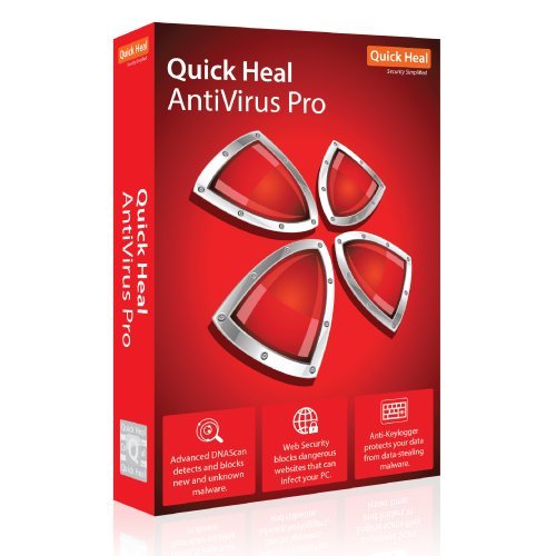 Quick Heal Pro Antivirus 3 USER 1 YEAR